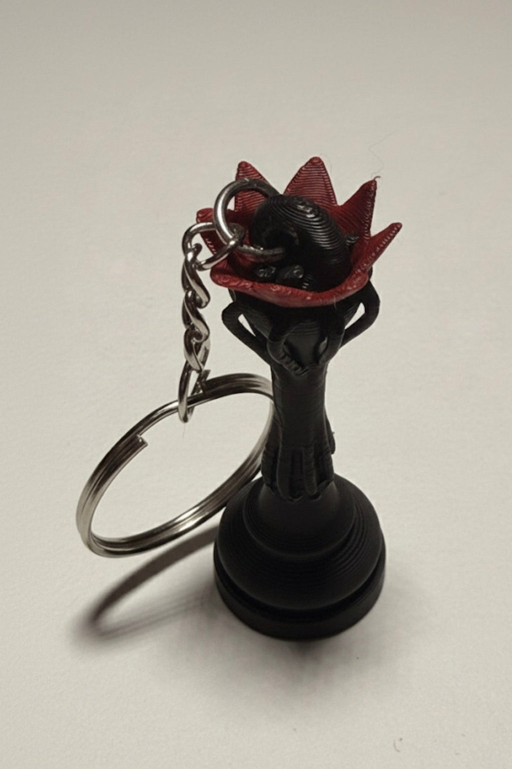 Porte-clés Dame édition florale