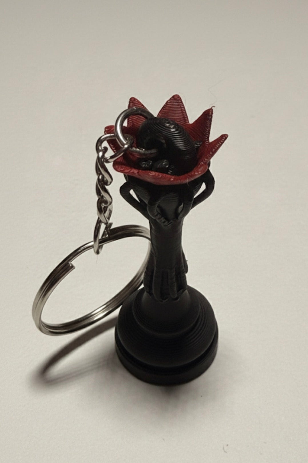 Porte-clés Dame édition florale