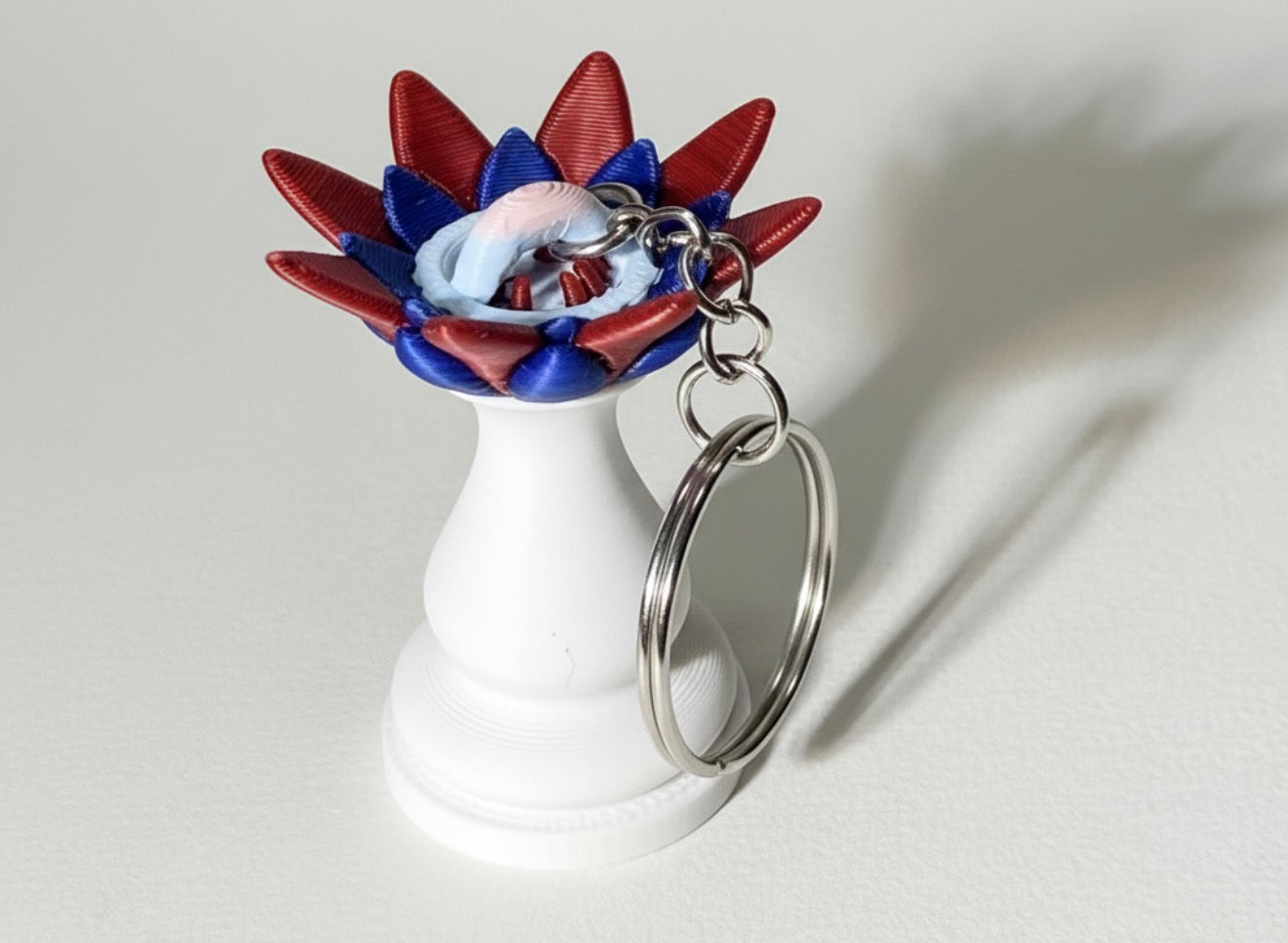 Porte-clés Tour édition florale