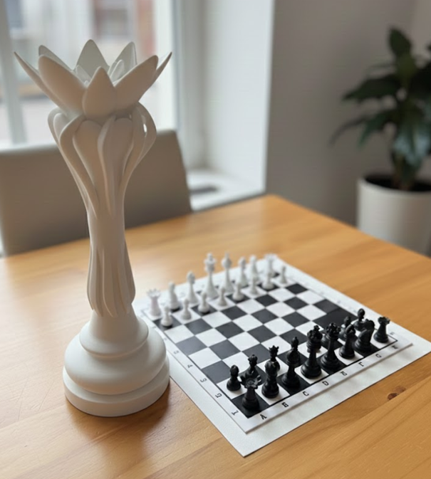 Trophée Dame édition florale