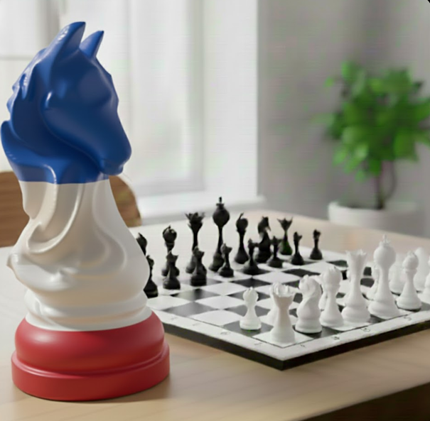 Trophée Cavalier édition florale