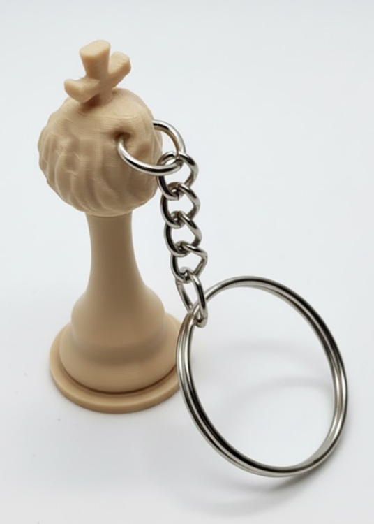 Porte-clés Roi édition florale