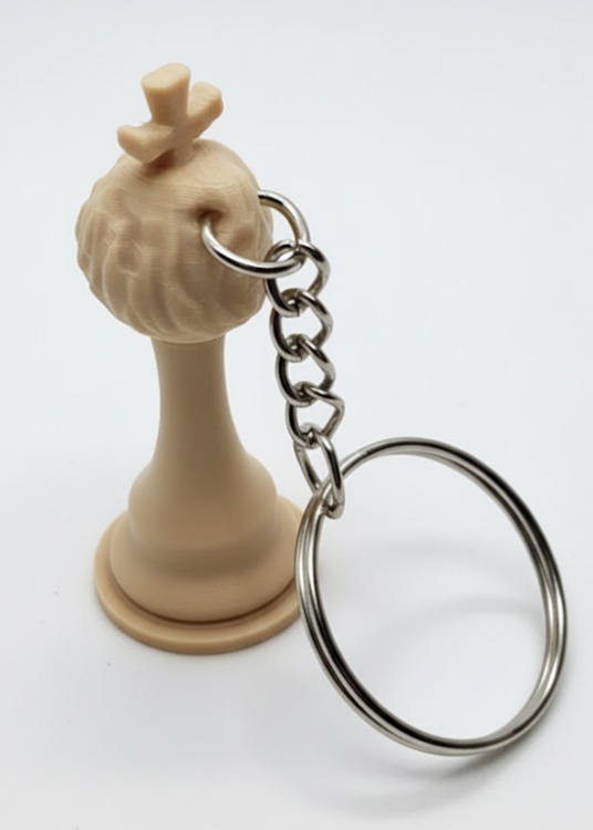 Porte-clés Roi édition florale