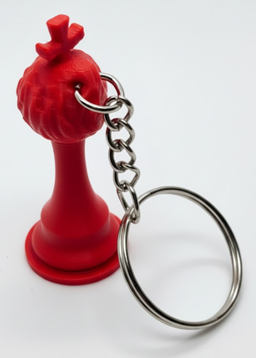 Porte-clés Roi édition florale