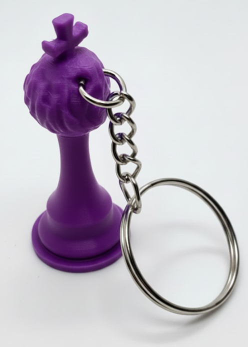 Porte-clés Roi édition florale