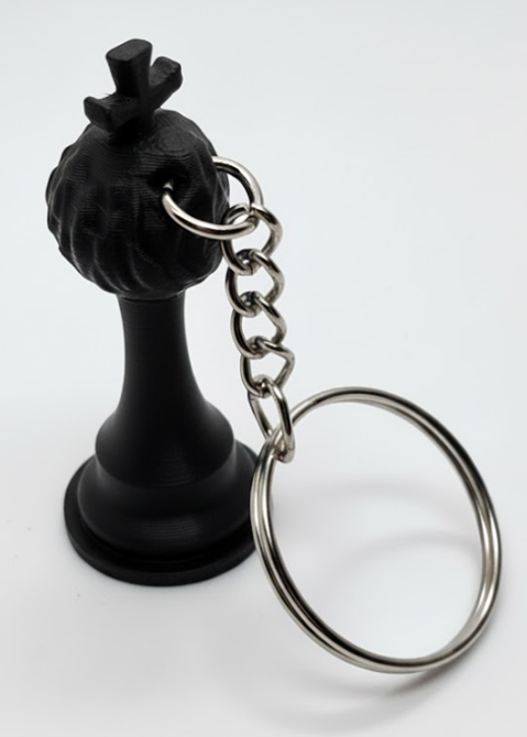 Porte-clés Roi édition florale