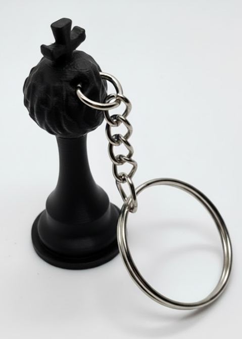 Porte-clés Roi édition florale