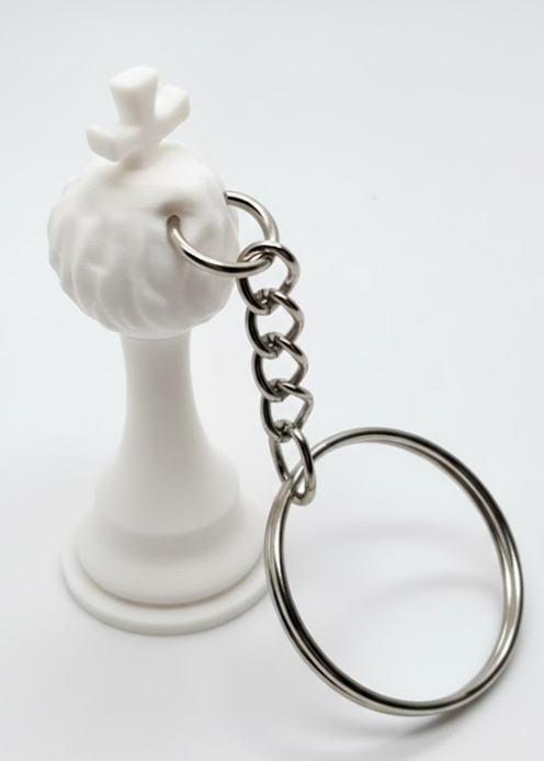 Porte-clés Roi édition florale