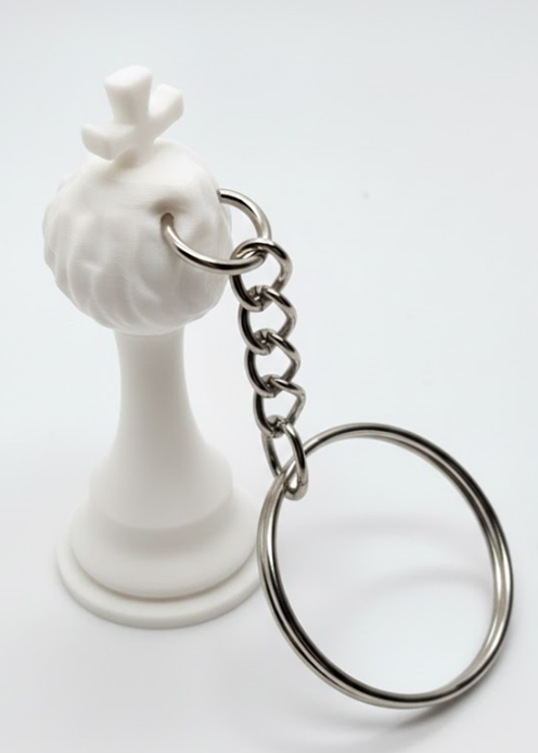 Porte-clés Roi édition florale