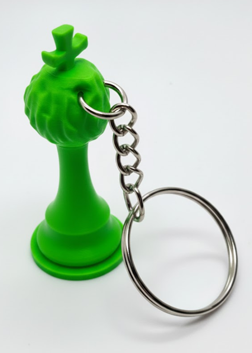 Porte-clés Roi édition florale