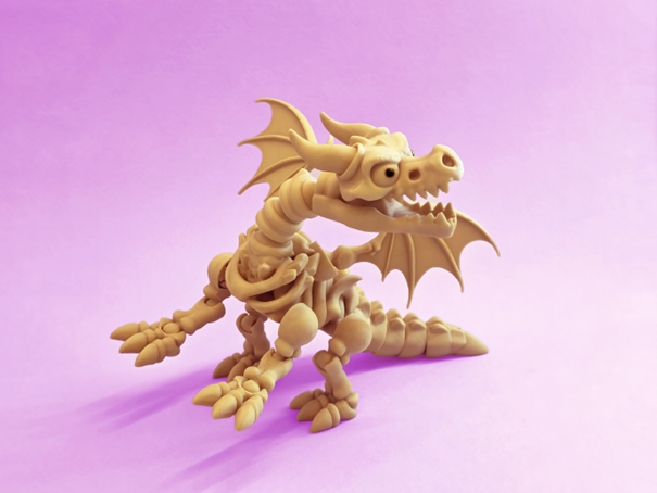 Dragon Articulé Squelette