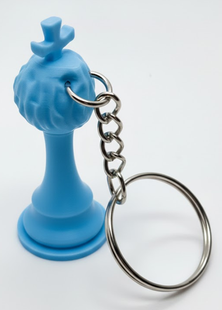 Porte-clés Roi édition florale