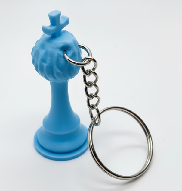 Porte-clés Roi édition florale