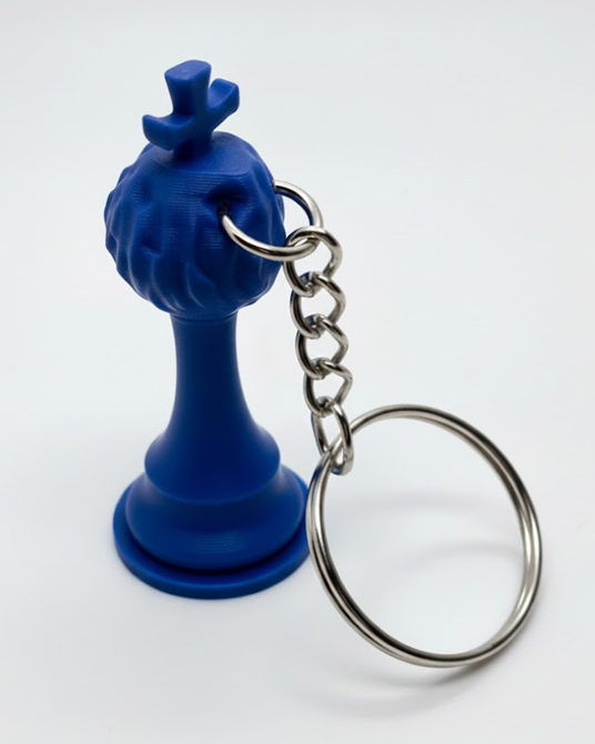 Porte-clés Roi édition florale