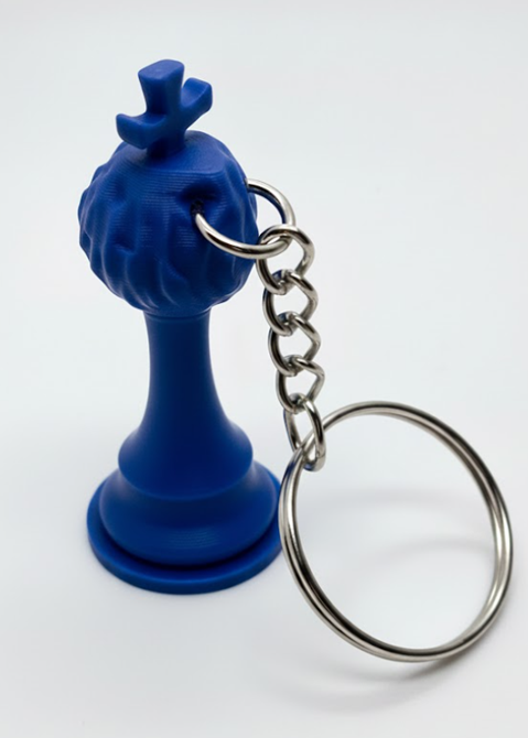 Porte-clés Roi édition florale