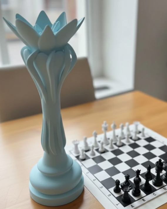 Trophée Dame édition florale