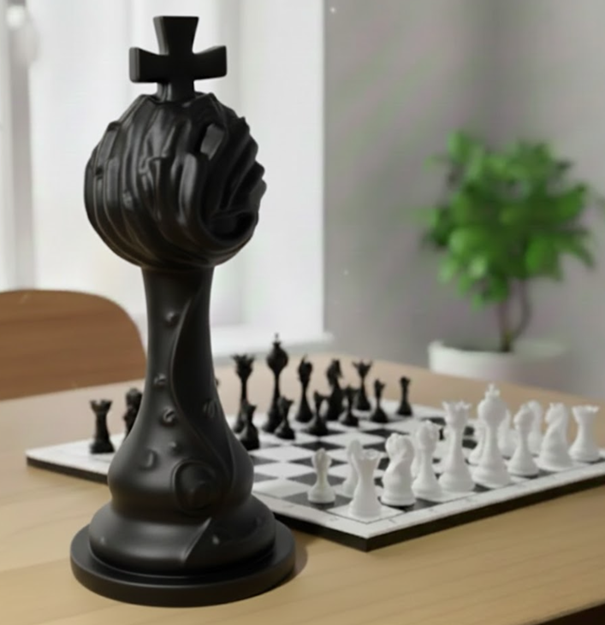 Trophée Roi édition florale