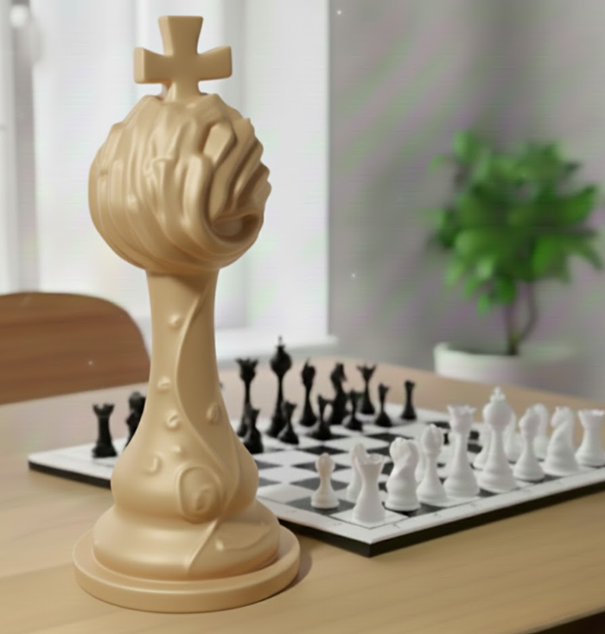 Trophée Roi édition florale