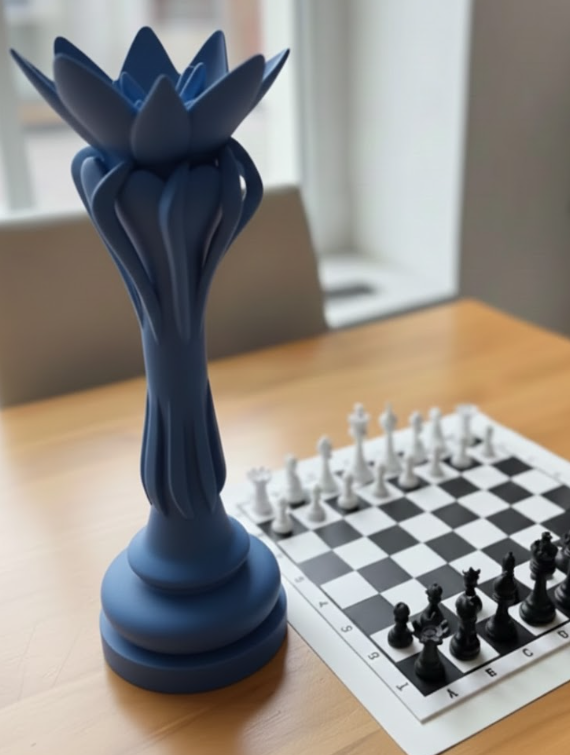 Trophée Dame édition florale