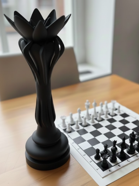 Trophée Dame édition florale