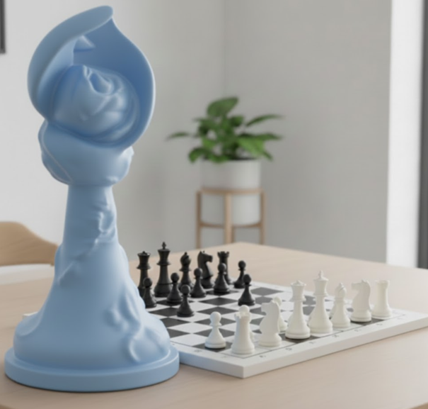 Trophée Fou édition florale