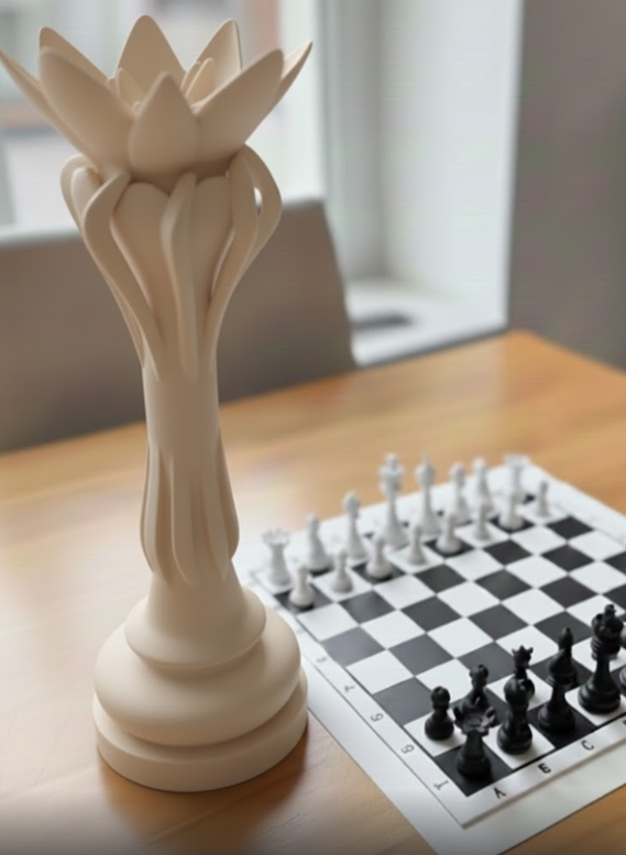 Trophée Dame édition florale