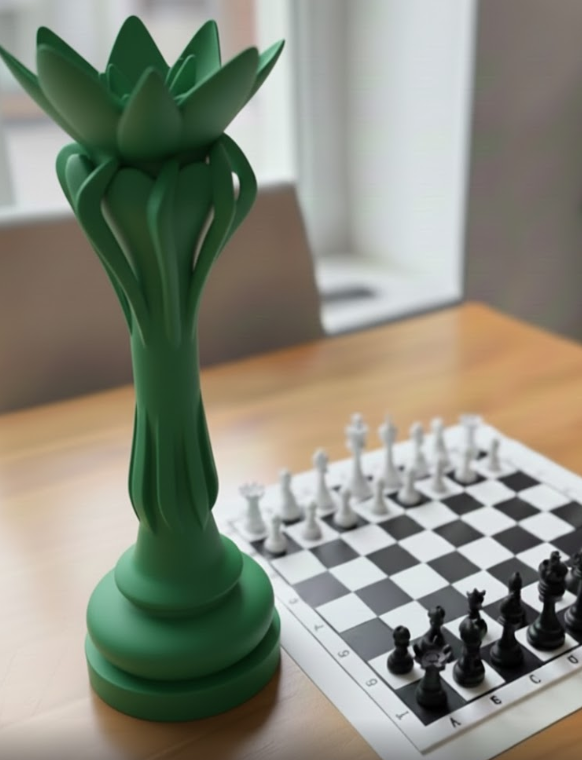 Trophée Dame édition florale