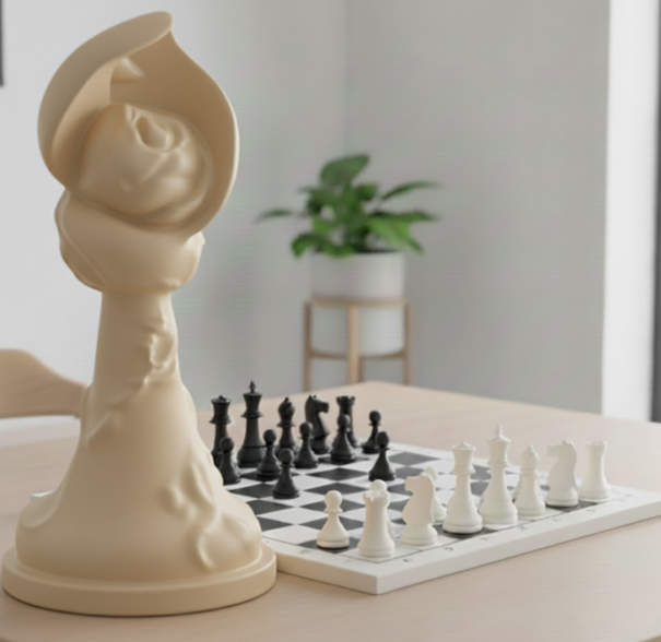 Trophée Fou édition florale