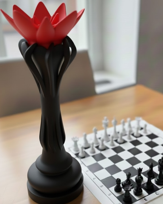 Trophée Dame édition florale