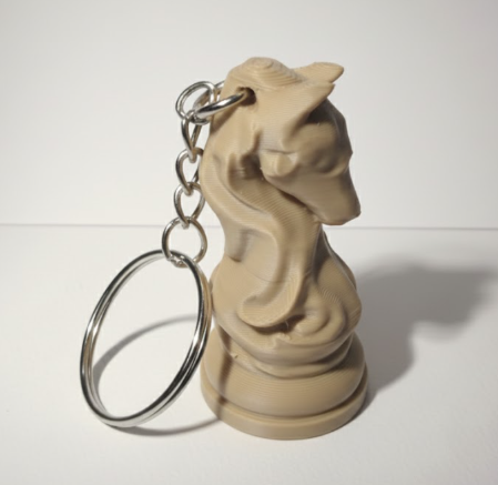 Porte-clés Cavalier édition florale