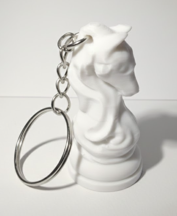 Porte-clés Cavalier édition florale