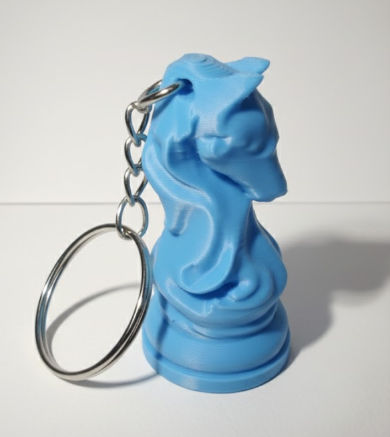 Porte-clés Cavalier édition florale