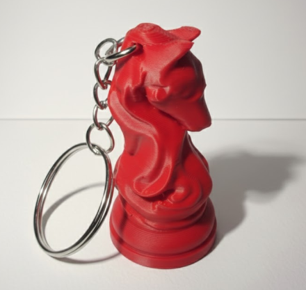 Porte-clés Cavalier édition florale