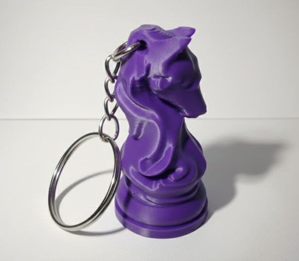 Porte-clés Cavalier édition florale