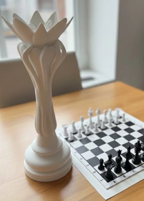 Trophée Dame édition florale